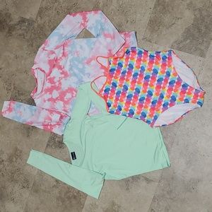 Girls swim lot 14/16 XL